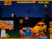 Флеш игра онлайн Хэллоуин Shooter ночь / Halloween Shooter Night
